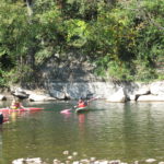 Club canoë kayak sur le plan d'eau